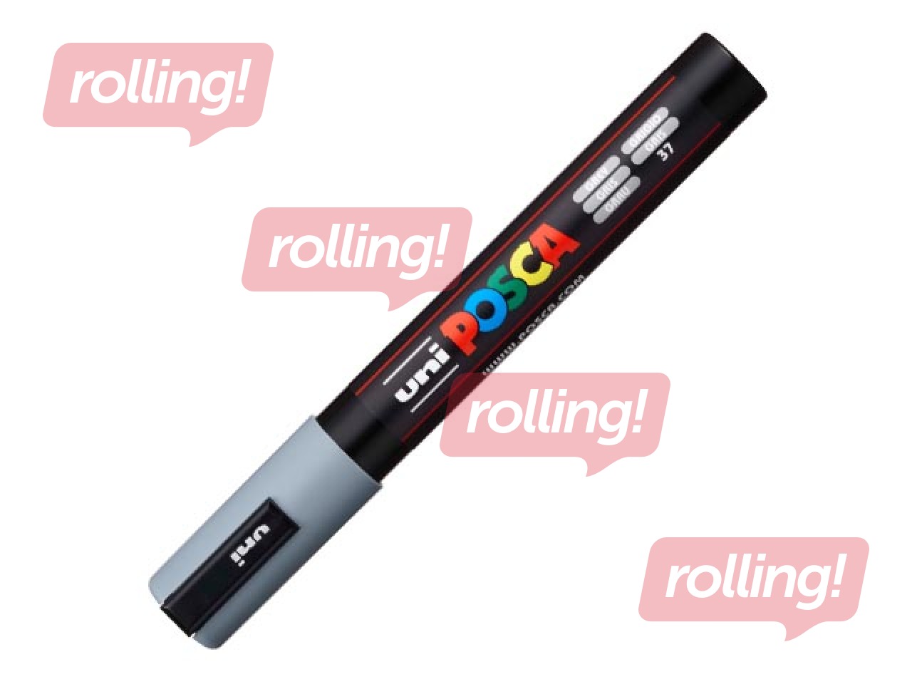 Marker Uni Posca PC-5M, hall