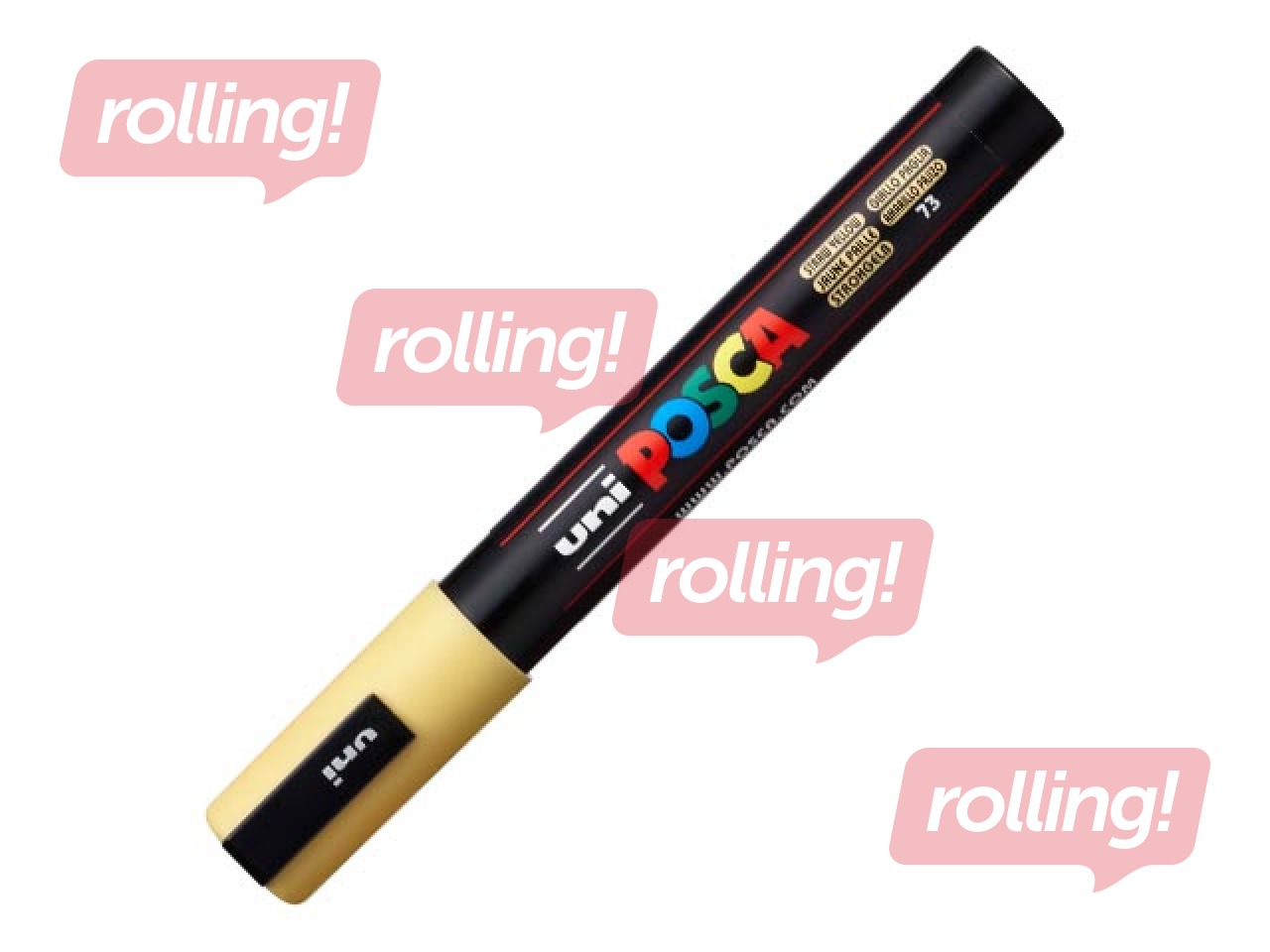 Marker Uni Posca PC-5M, straw yellow