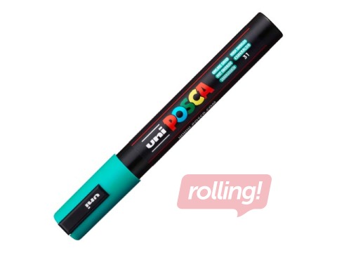 Marker Uni Posca PC-5M, smaragdroheline