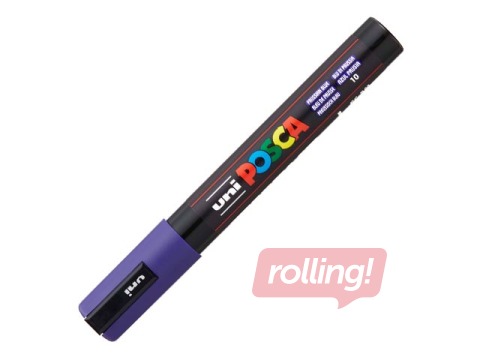 Marker Uni Posca PC-5M, violet blue