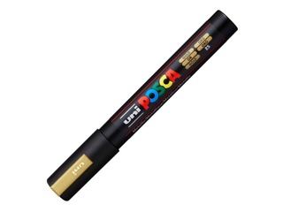 Marker Uni Posca PC-5M, kuld