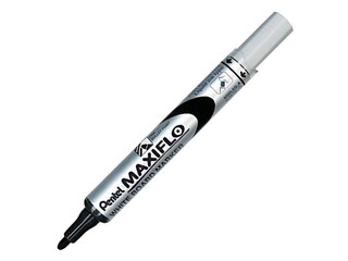 Tahvlimarker Pentel Maxiflo, ümmargune, must