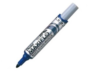 Marķieris baltajām tāfelēm Pentel Maxiflo, 6 mm, apaļš, zils