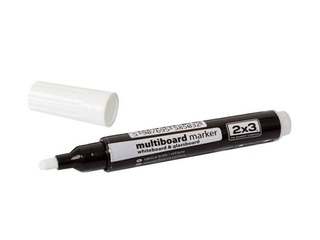 Marker for glass boards, 2x3, AS141, white