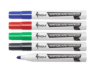 Tahvlimarker Forpus, ümmargune ots, punane