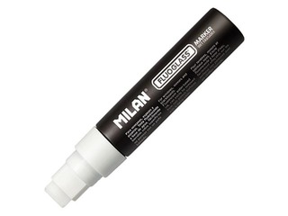 Marker for glass boards Milan Fluoglass, white