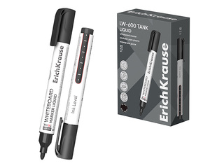 Whiteboard marker, Erich Krause, LW-600, round, black