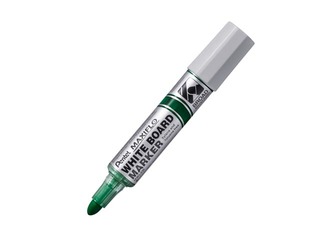 Маркер для белых досок Pentel Maxflo, конический наконечник, 8 мм, зеленый 