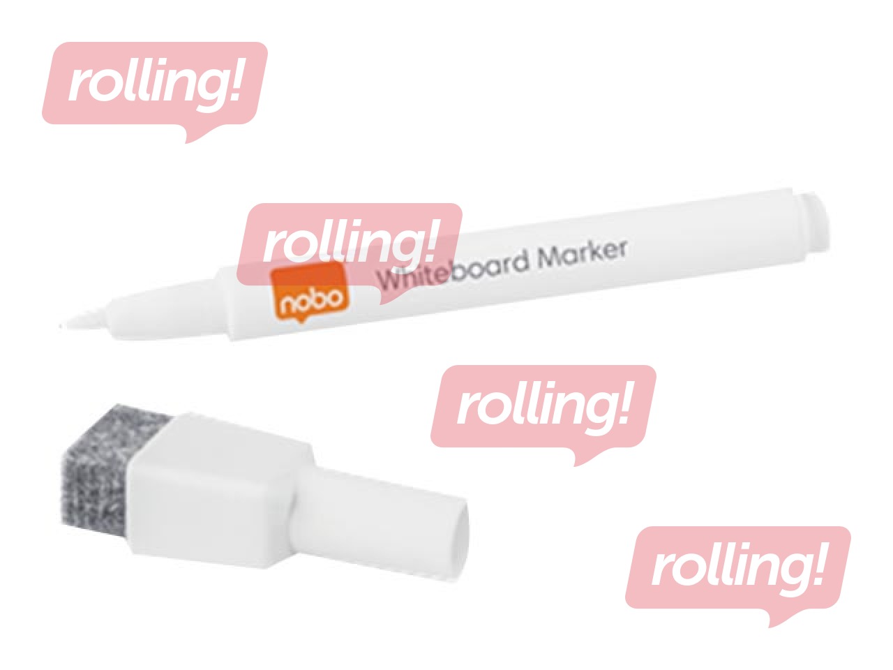 Tahvlimarker, Nobo, valge