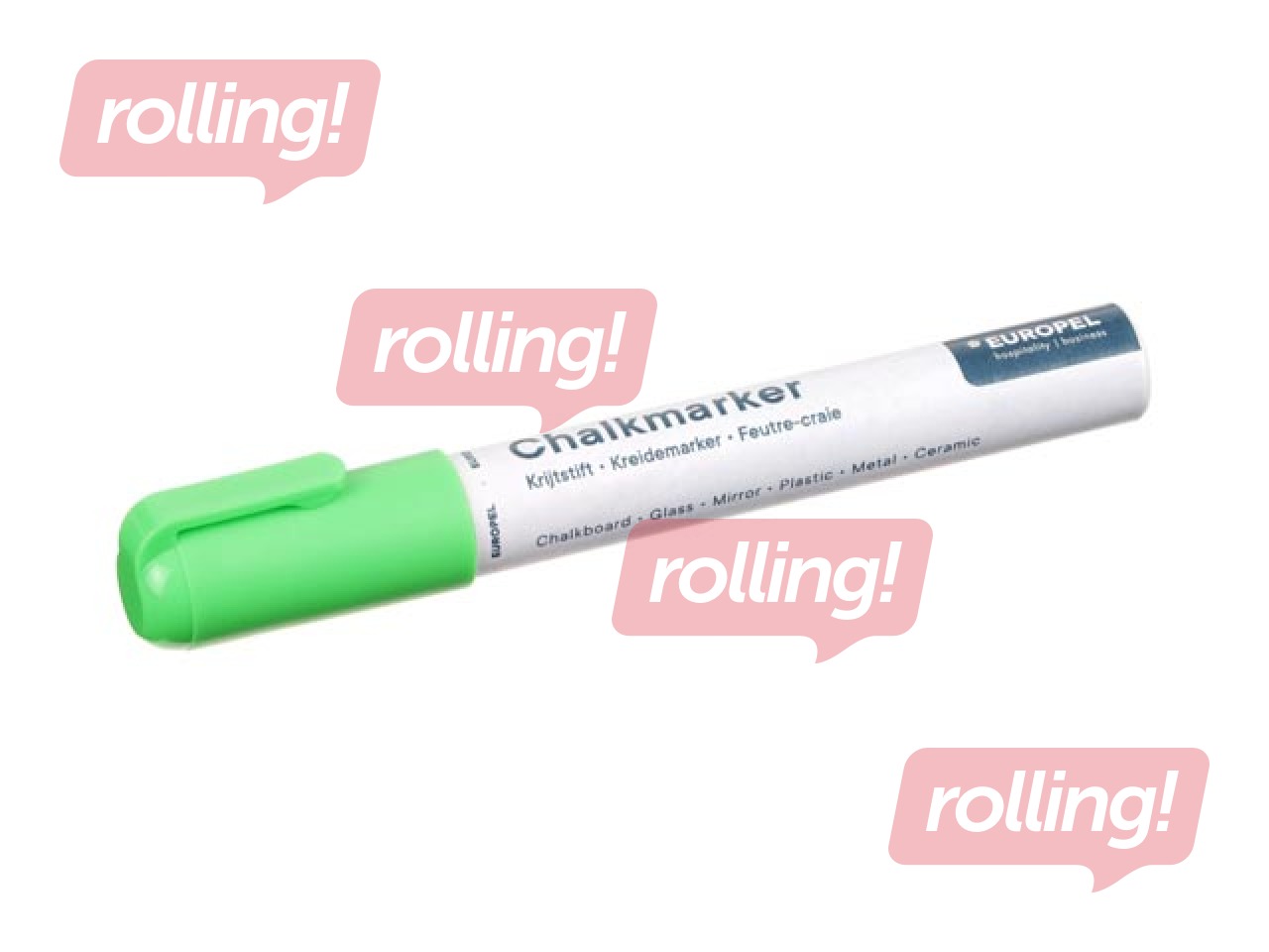 Kriidimarker Europel, 6 mm, 8 värvi