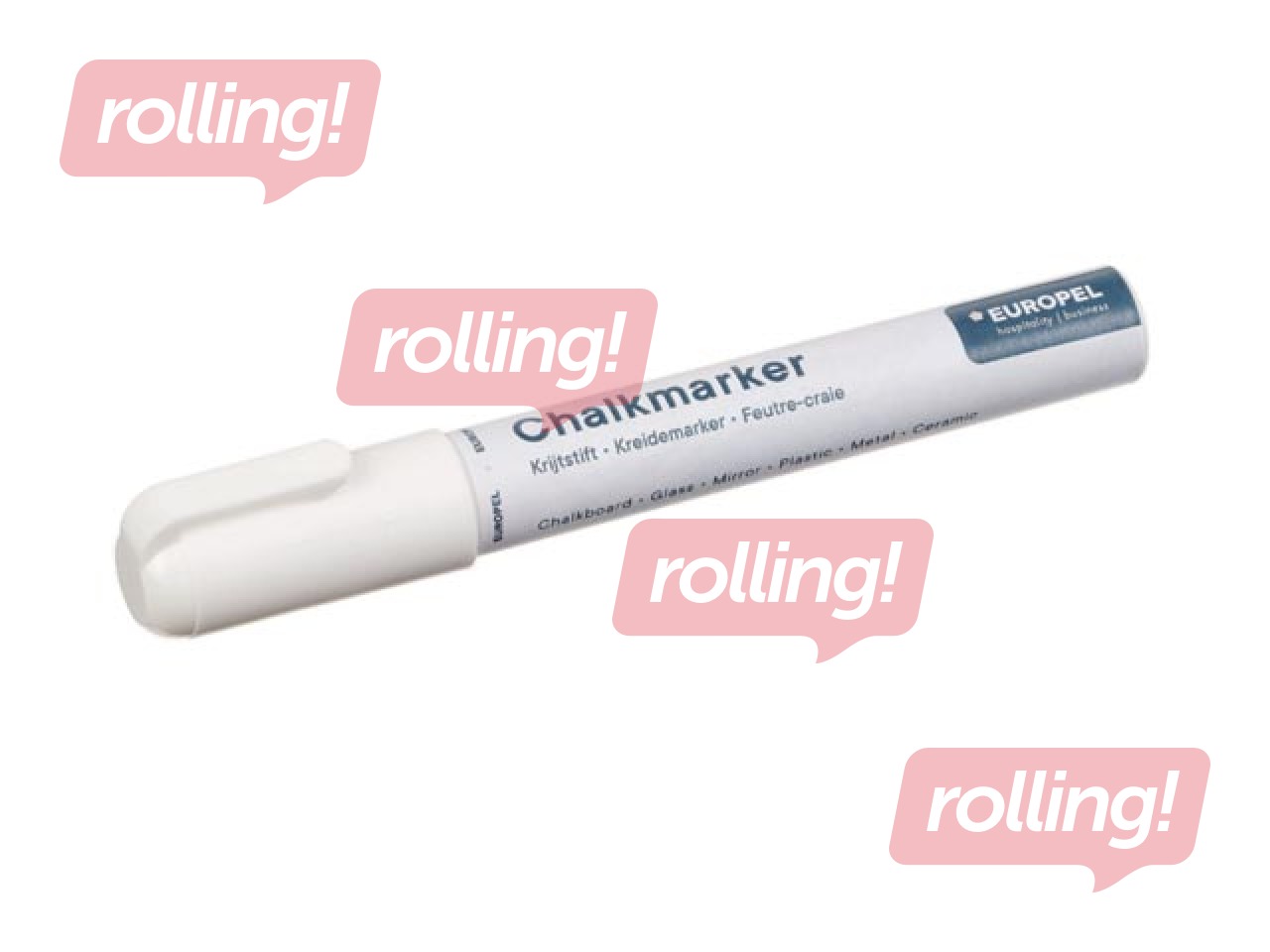 Kriidimarker Europel, 6 mm, 8 värvi