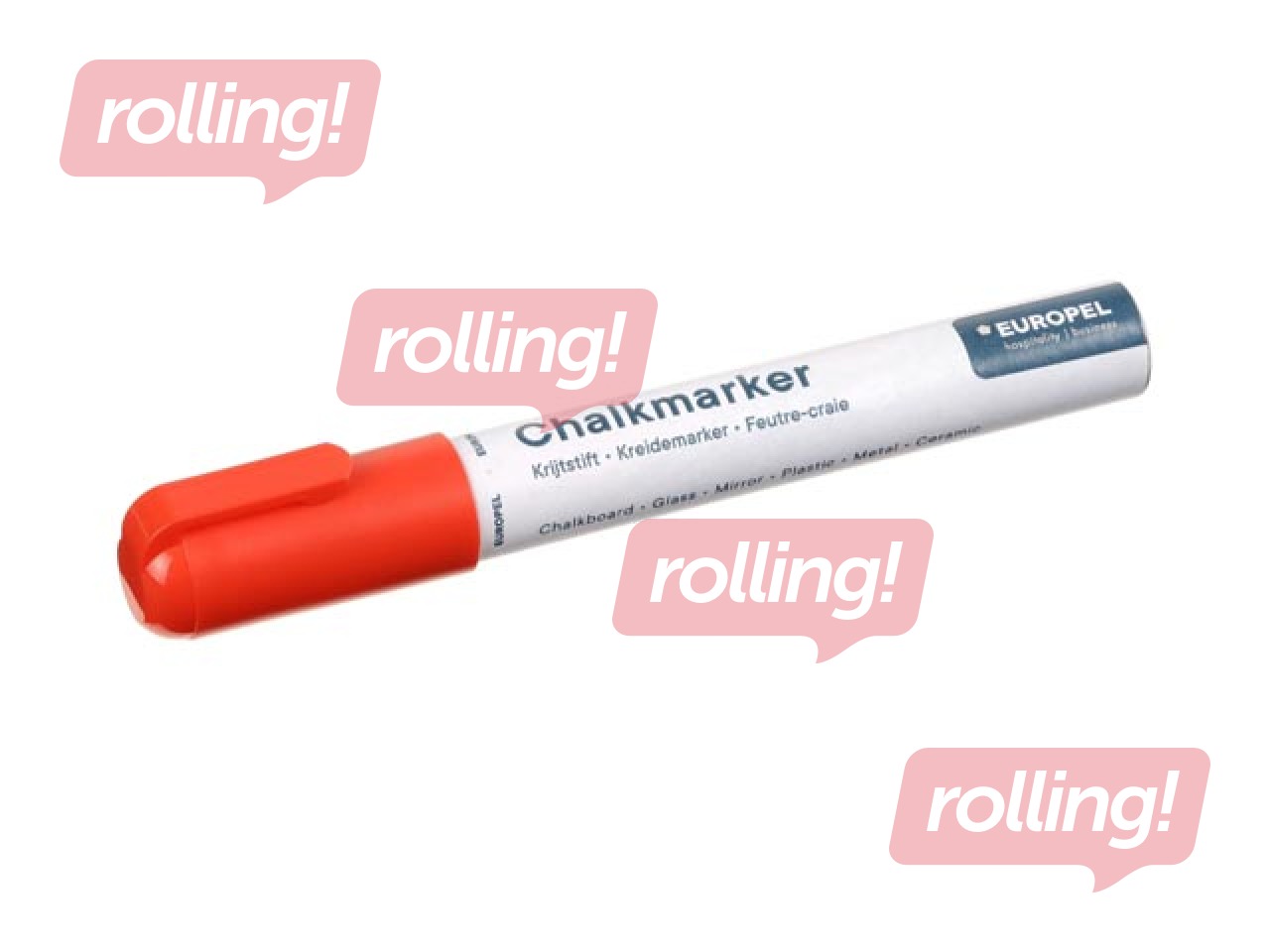 Kriidimarker Europel, 6 mm, 8 värvi