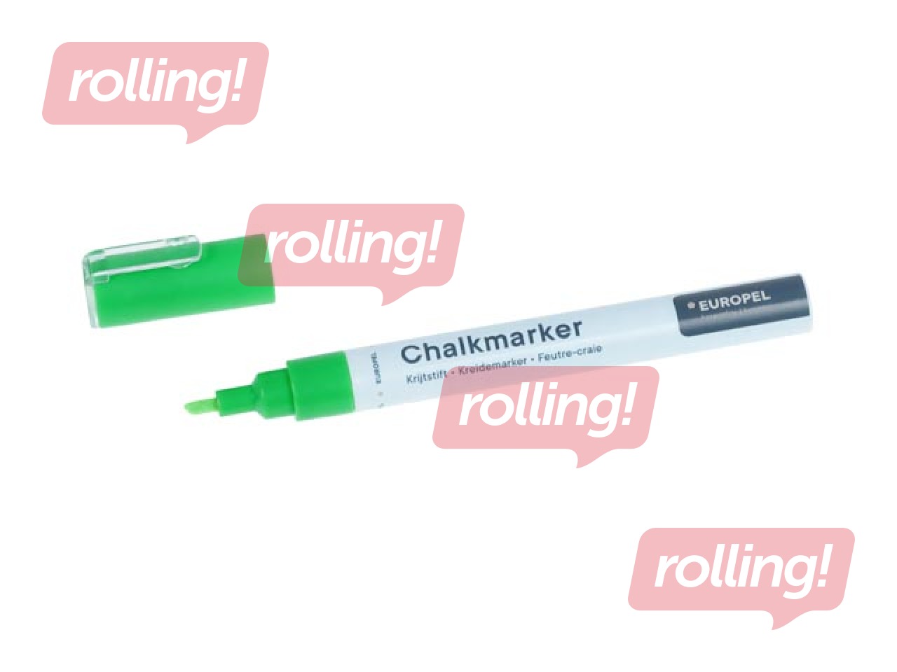 Kriidimarker Europel, 3 mm, 8 värvi