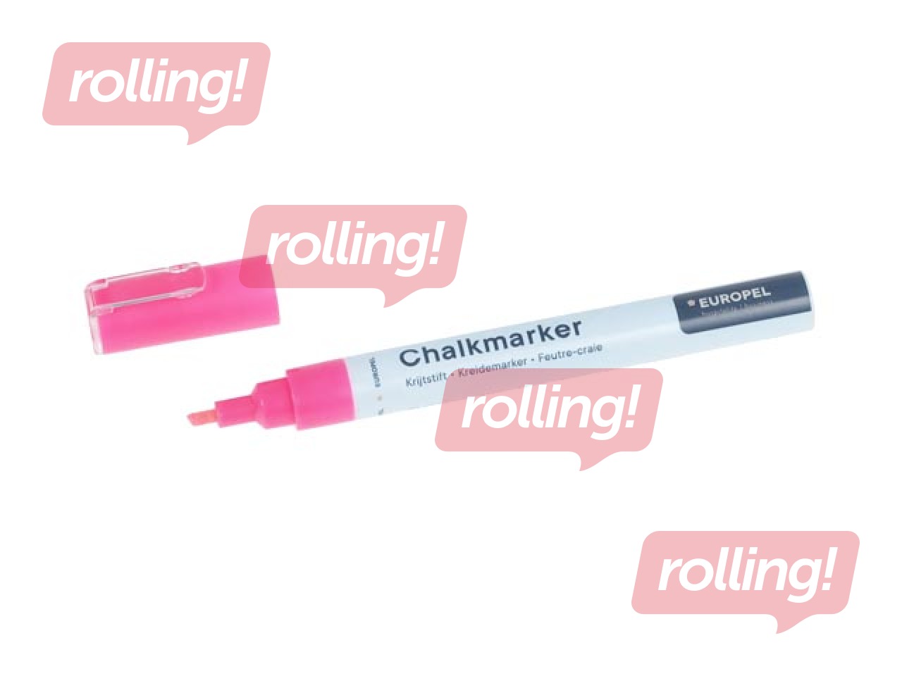 Kriidimarker Europel, 3 mm, 8 värvi