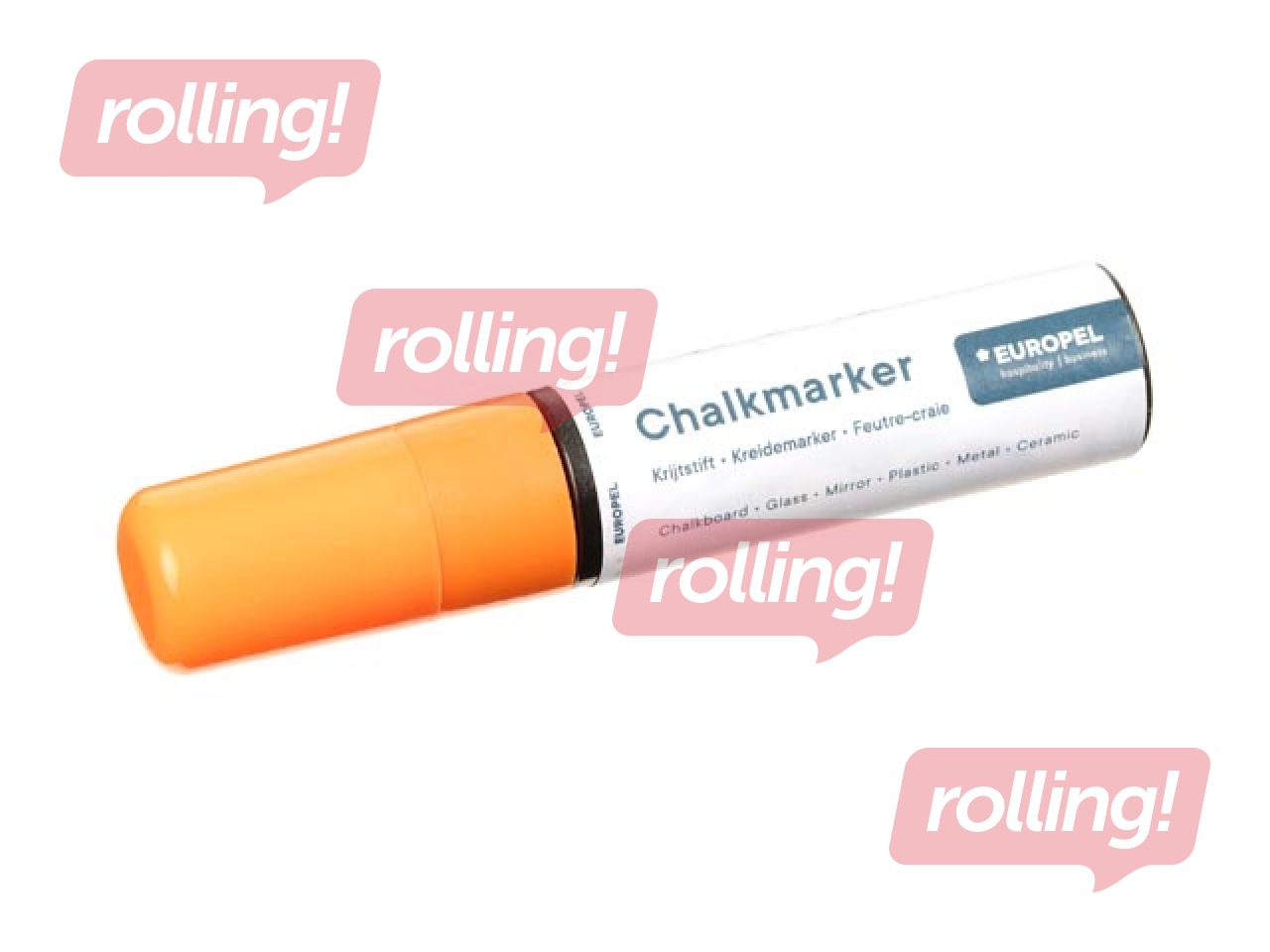 Chalk marker Europel, 15 mm, 8 colours
