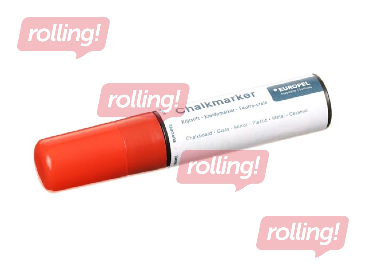 Chalk marker Europel, 15 mm, 8 colours