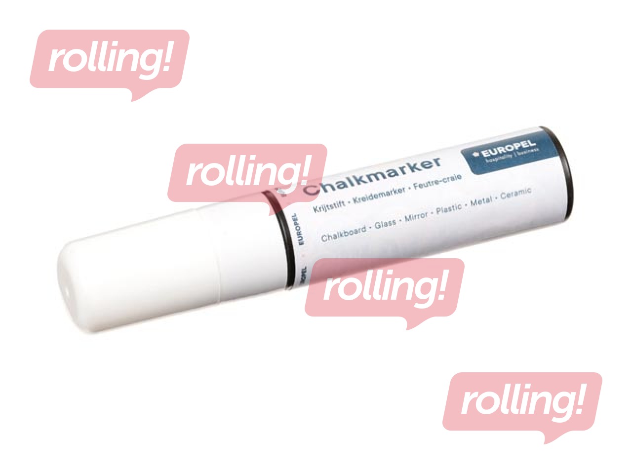 Chalk marker Europel, 15 mm, 8 colours