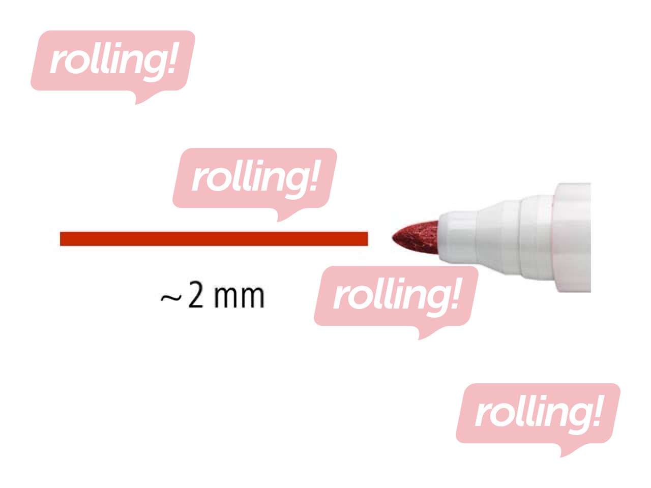 Tahvlimarkerite komplekt valgetele ja klaastahvlitele Staedtler Lumocolor, 6 värvi