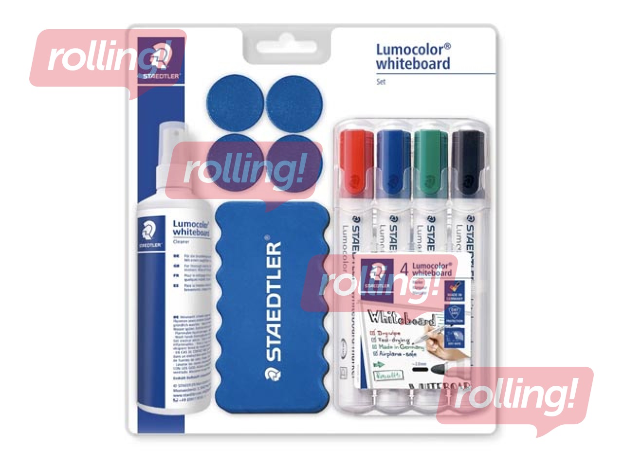 Kомплект для досок Staedtler Lumocolor, Staedtler 613S