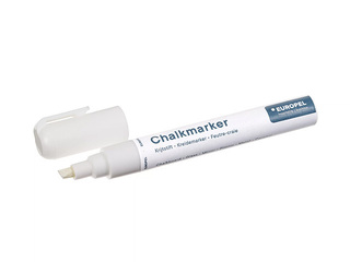 Tahvlimarker Europel, valge, 6mm, 8 tk.