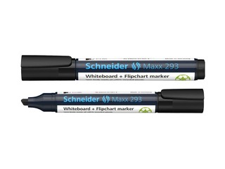 Marker for whiteboard and flipchart paper Schneider 293, 2-5mm, black