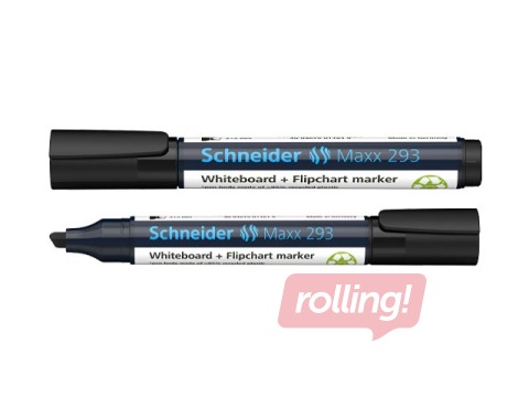 Valgetahvli ja fläpptahvli Schneider 293, 2-5mm, must