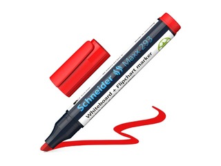 Valgetahvli ja fläpptahvli Schneider 293, 2-5mm, punane