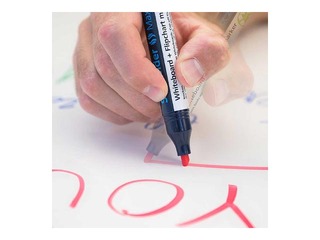 Whiteboard and flipchart marker Schneider 293, 2-5mm, red