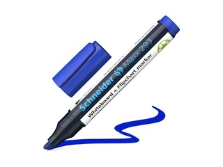 Marķieris baltajai tāfelei un flipchart papīram Schneider 293, 2-5mm, zils