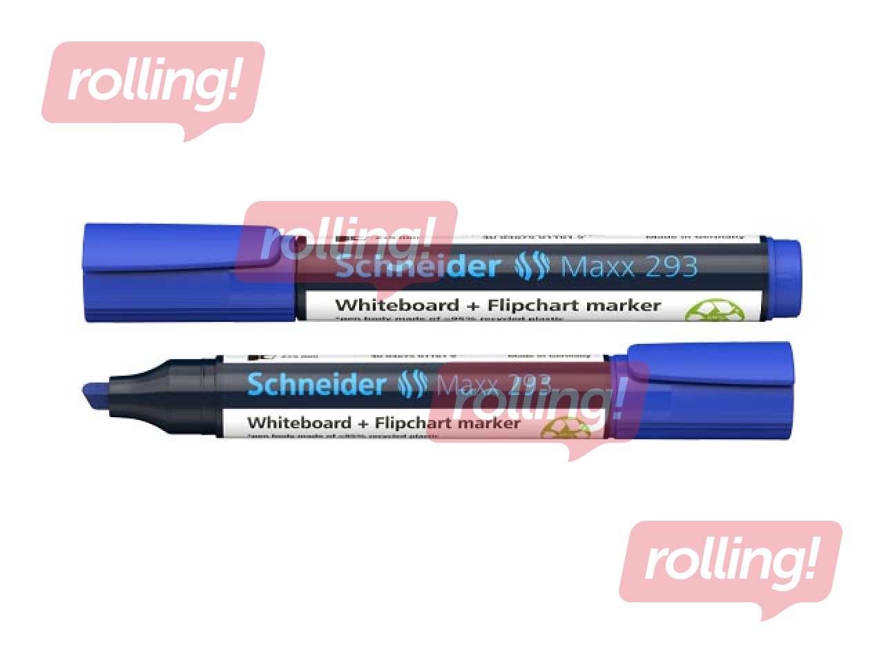 Valgetahvli ja fläpptahvli Schneider 293, 2-5mm, sinine