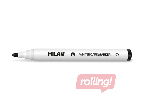 Tahvlimarker Milan, ümar, must, 4.7mm