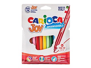 Viltpliiatsid Carioca Joy, 12 värvi