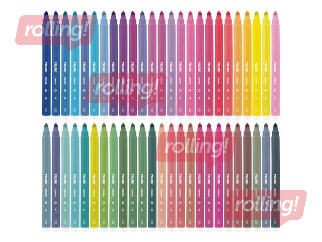 Fibrepens Milan, 50 colours