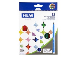 Viltpliiatsid Milan, 12 värvid