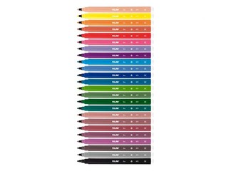 Fibrepens Milan, 24 colours