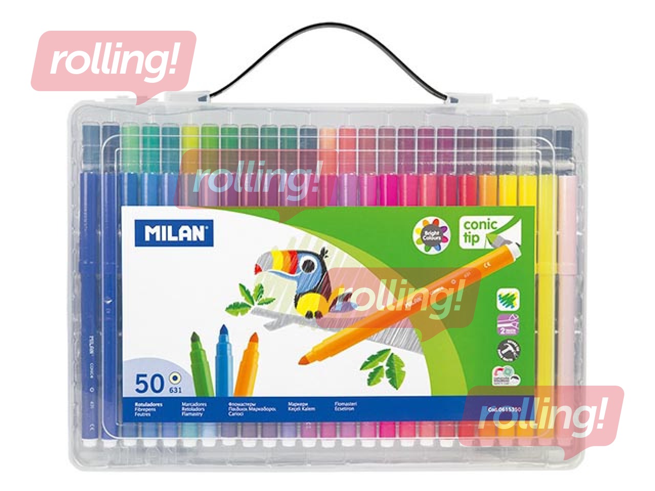 Fibrepens Milan, 50 colours