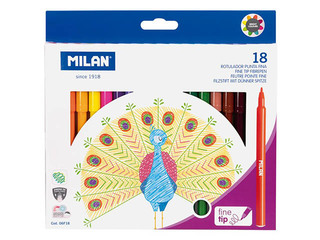 Fibrepens Milan, 18 colours