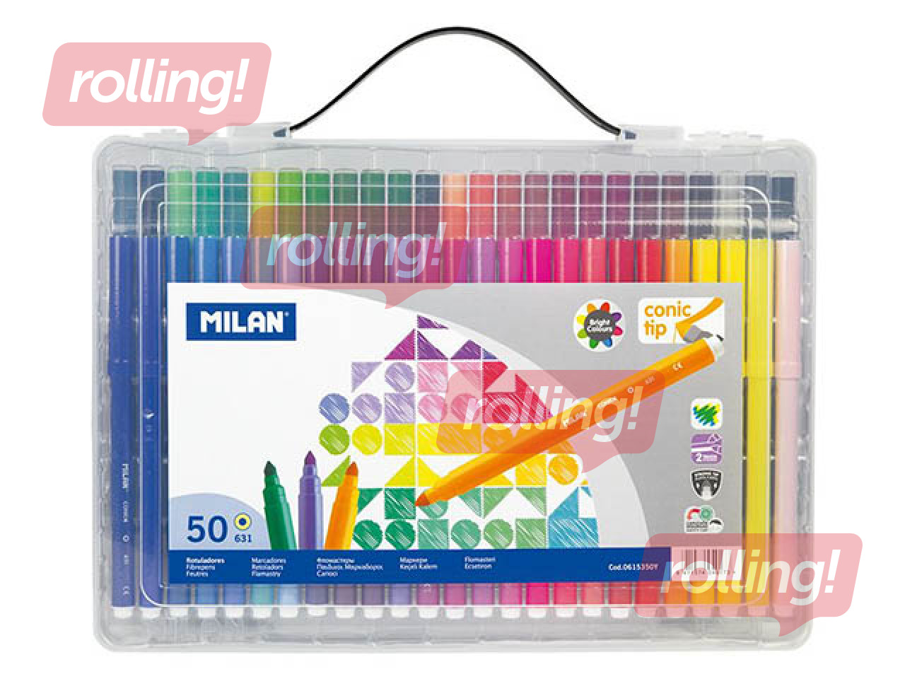 Fibrepens Milan, 50 colours