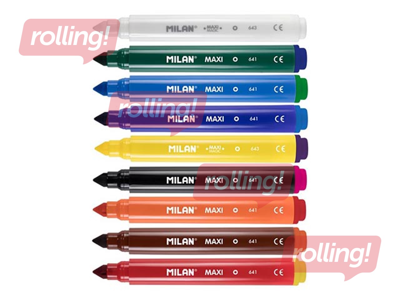Fibrepens Milan Maxi Magic, 10 pcs