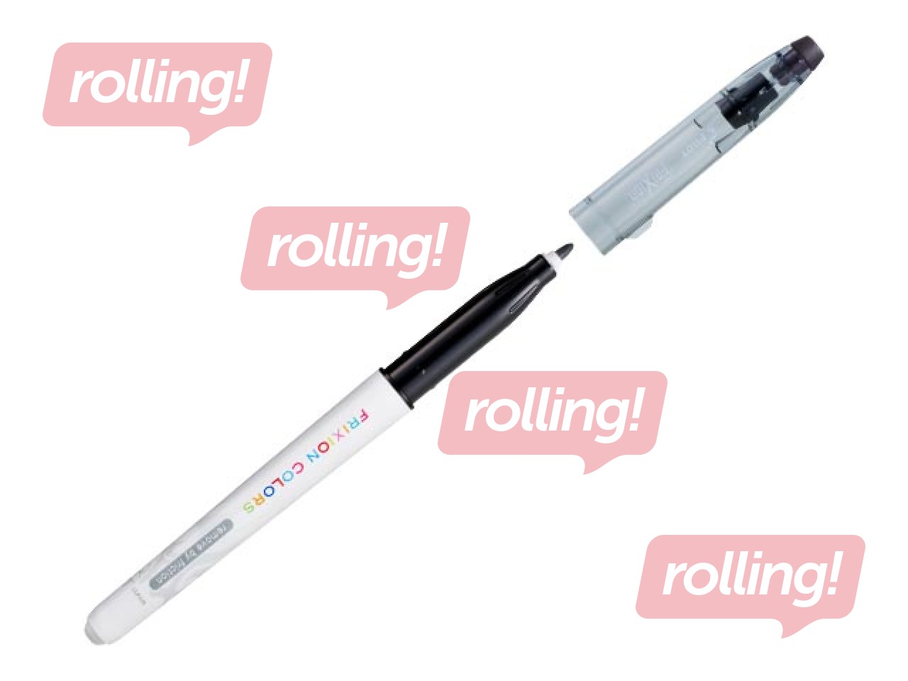 Viltpliiatsid Pilot Frixion Color, kustutatav, 6 värvi