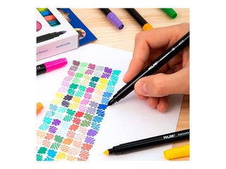 Viltpliiatsid Milan Bicolour, 48 värvi, kahe otsaga