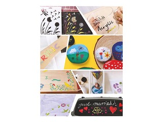 Acrylic paint markers Centrum, 12 colours