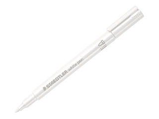 Flomāsters Staedtler 8323, metāliski balts