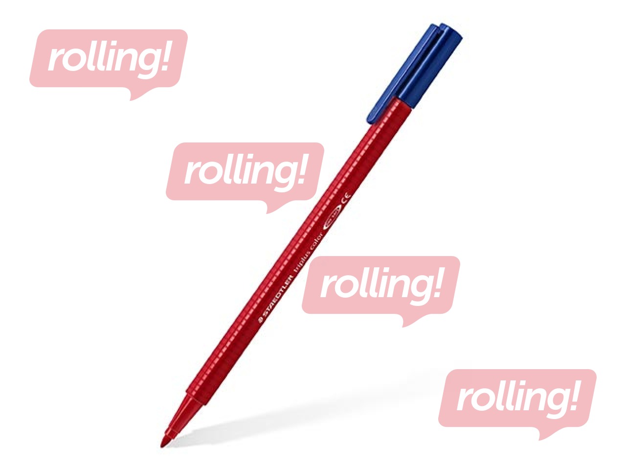 Marker Staedtler 323, 6 pastel