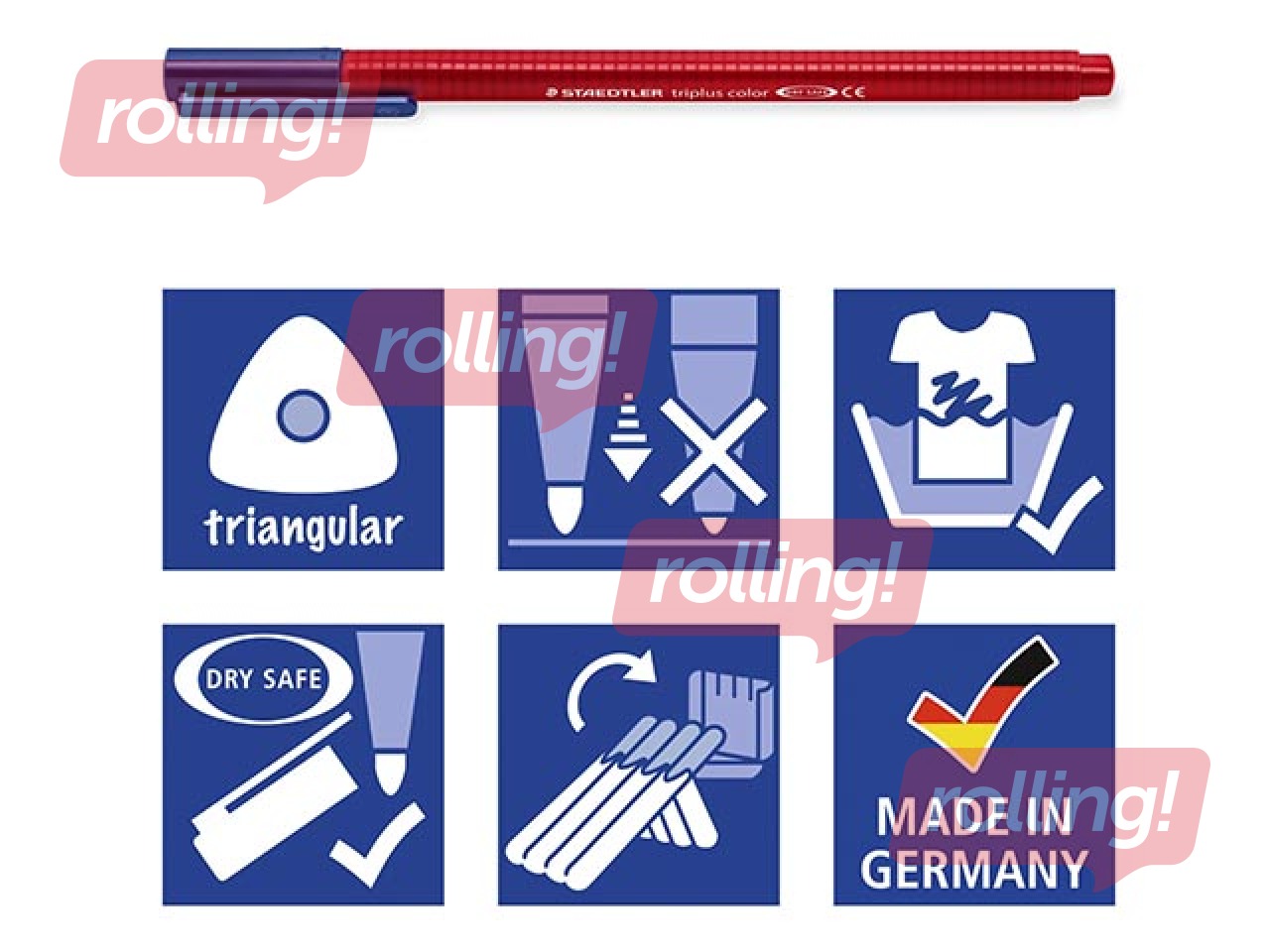SALE Markerid Staedtler 323, 6 Hygge värvi