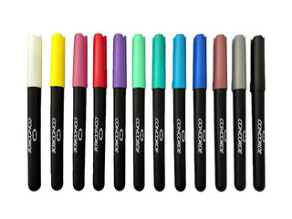 Akrüülmarkerid Concorde, 12 värvi