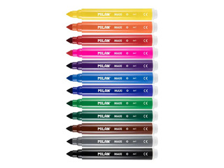 Markers Milan MAXI, 12 colours