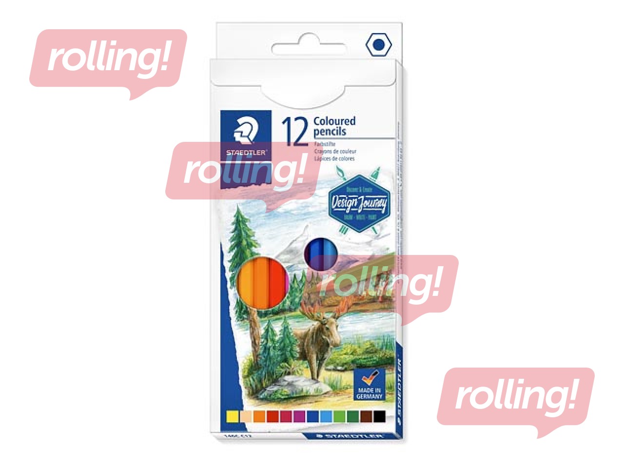 Värvipliiatsid Staedtler 146C, 12 tk.