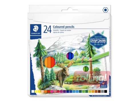 Värvipliiatsid Staedtler 146C, 24 tk.