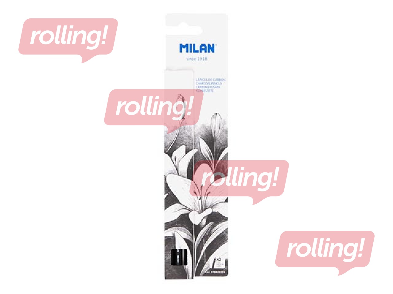 Pliiatsid Milan Art, 3 tk.